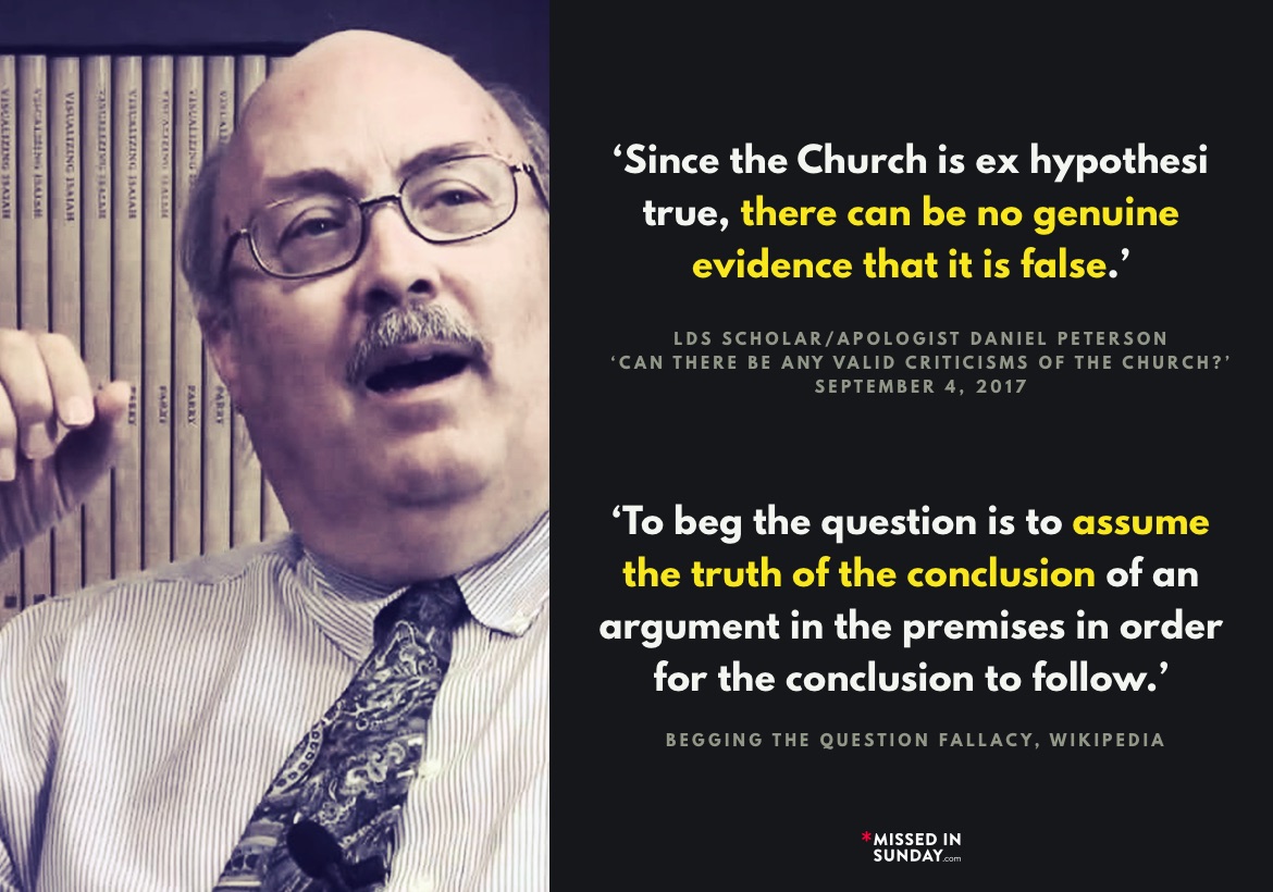 Can there be any valid criticisms of the church?
